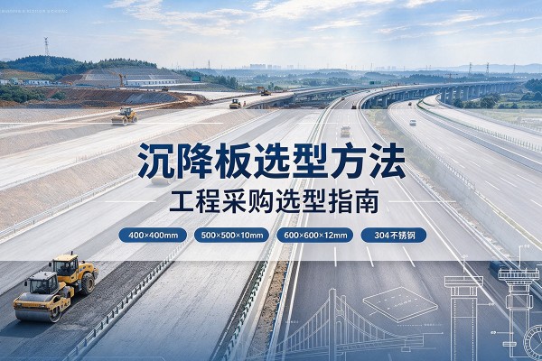 蕉城沉降板选择方法