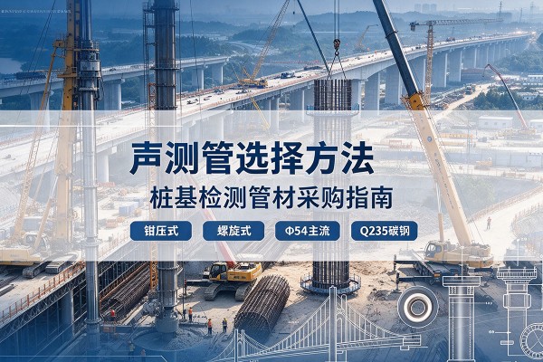 蕉城声测管选型标准