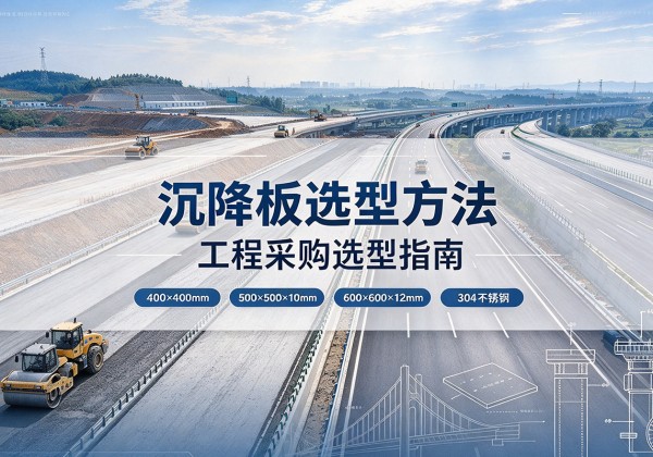 蕉城沉降板选择方法