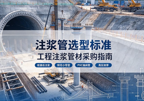 蕉城注浆管选型标准