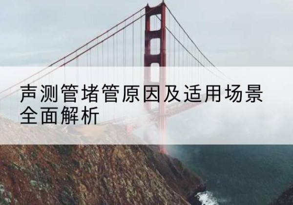 蕉城声测管堵管的主要原因有哪些？-声测管堵管原因及适用场景全面解析